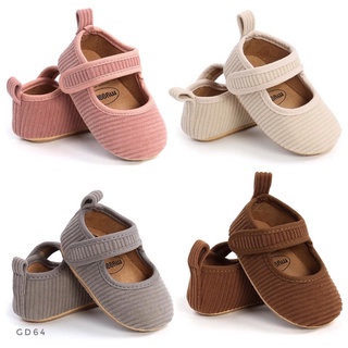 Giày vải nhung tập đi chống trượt Myggpp cho bé - GD64
