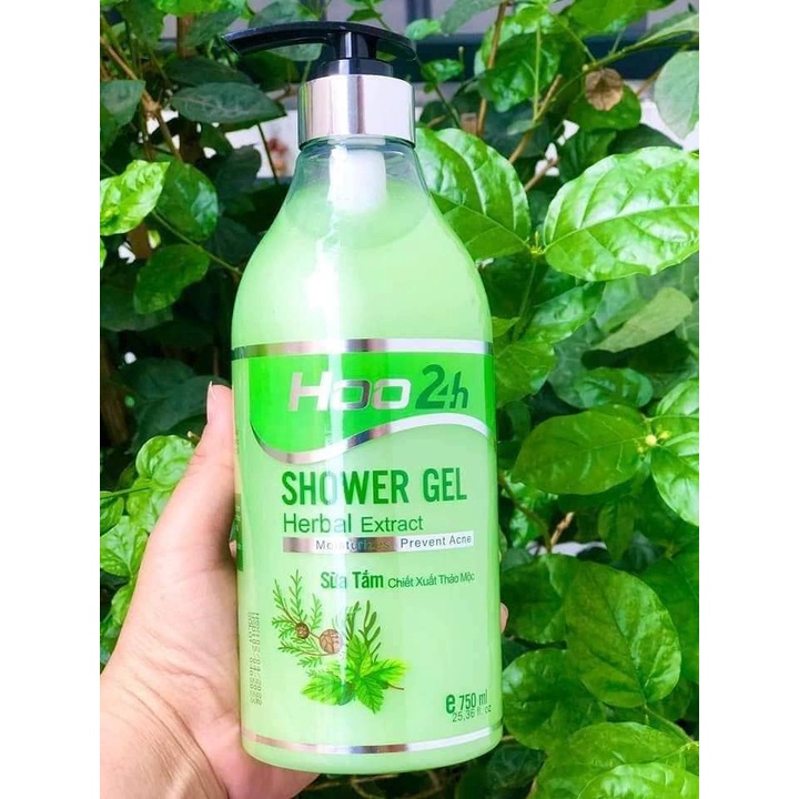 SỮA TẮM TRẮNG DA SHOWER GEL HOO24h HÀN QUỐC CAO CẤP 750ML