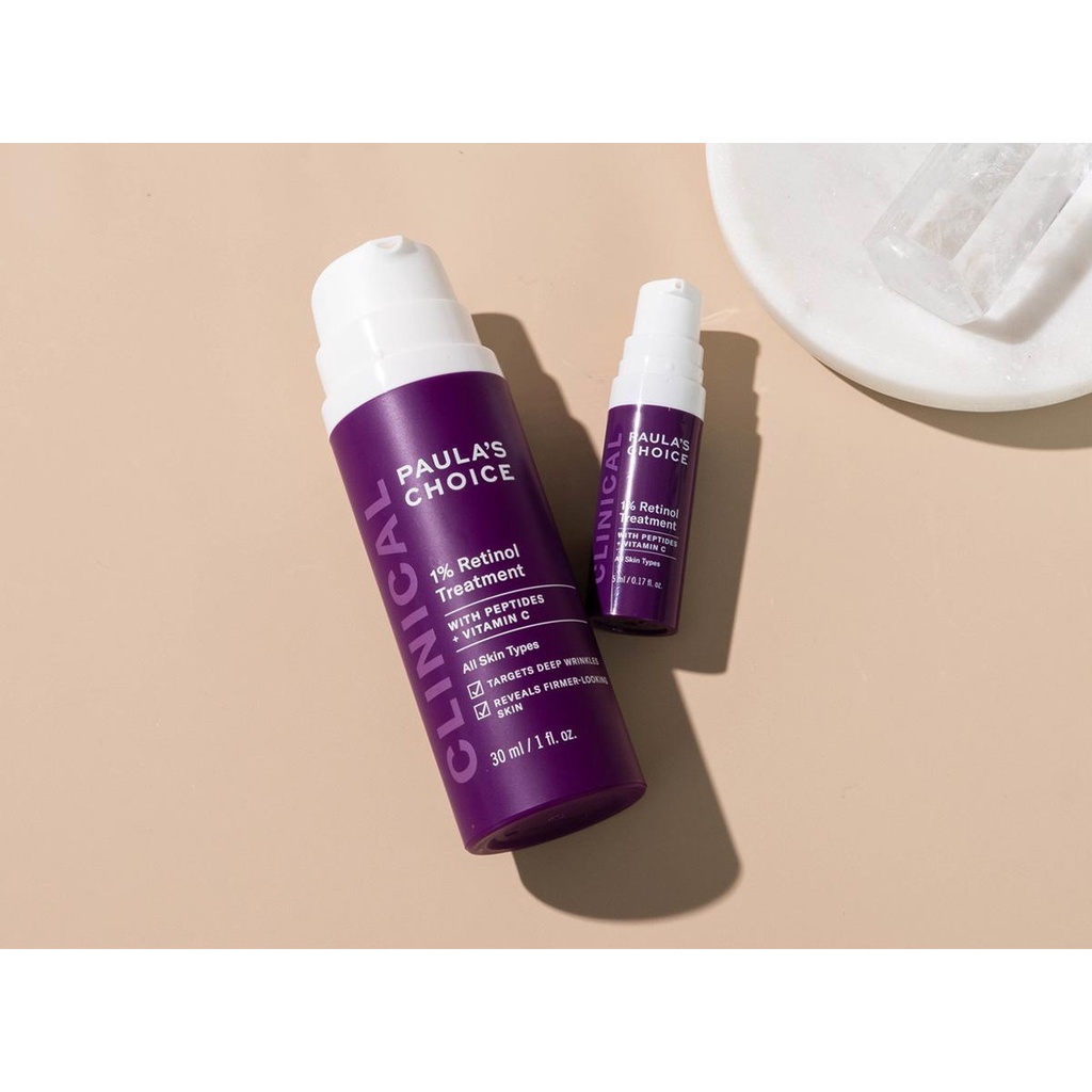 Tinh chất chống nám và nếp nhăn Paula’s Choice Clinical 1% Retinol Treatment
