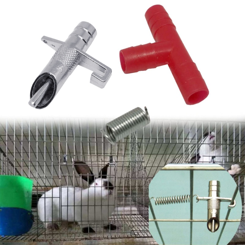 Set 10 Vòi Uống Nước Tự Động Cho Thỏ / Chuột