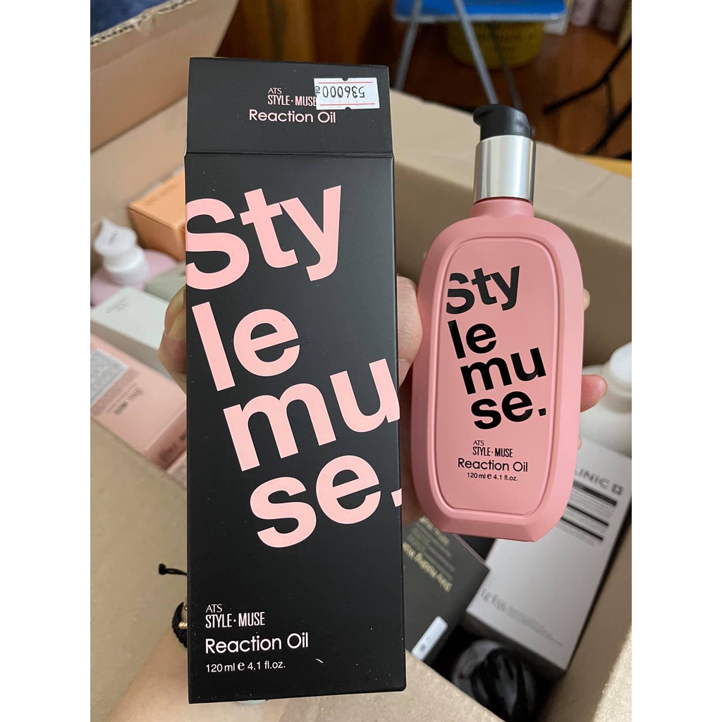Dầu dưỡng tóc ats style muse reaction oil 120ml - Ats chính hãng