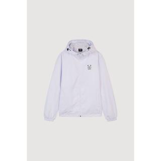 Áo khoác gió Cobra có mũ -Trắng_DIRTY ISLAND