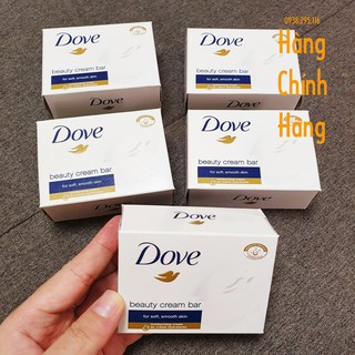 [Chính Hãng] Combo 5 Xà bông cục Dove Cream Bar - 100g - Hà Lan