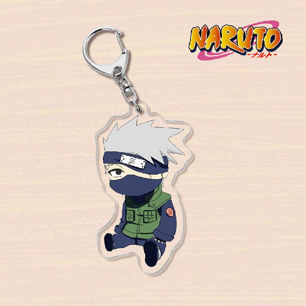 LANFY Móc Khóa Acrylic Hình Nhân Vật Uchiha Sasuke Trong Naruto