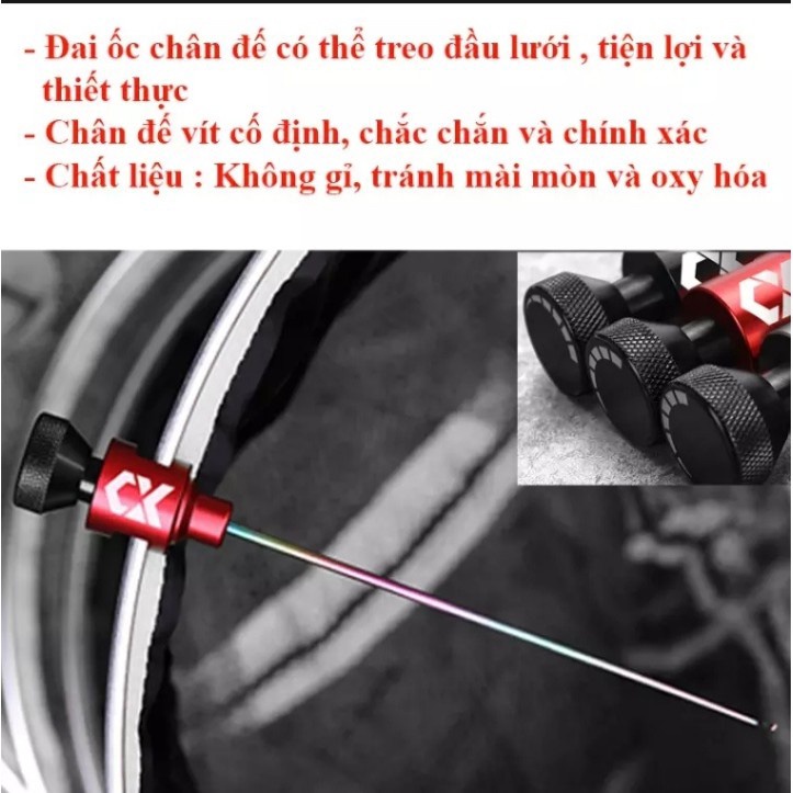 Gạt Cá Gắn Rọng Đựng Cá Titan - hàng chuyên câu đài thi đấu , câu cá tốc độ KK-19