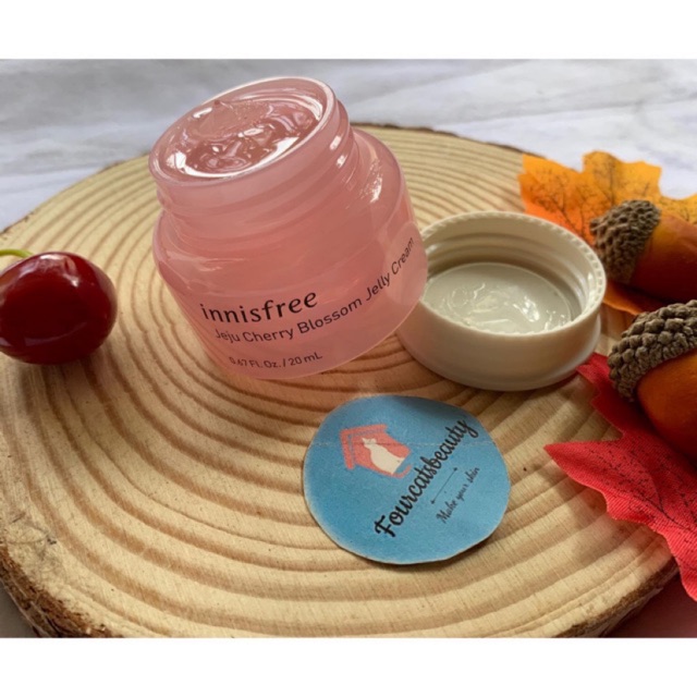 (HOT 2019) Kem Dưỡng Ẩm Trắng Da Dạng Gel Innisfree Jeju Cherry Blossom Jelly Cream
