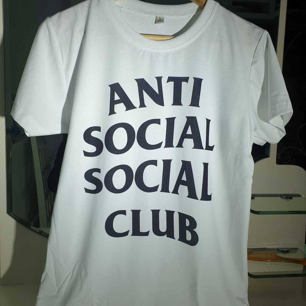 [Bán chạy] Áo phông in chữ ANTI SOCIAL SOCIAL CLUB