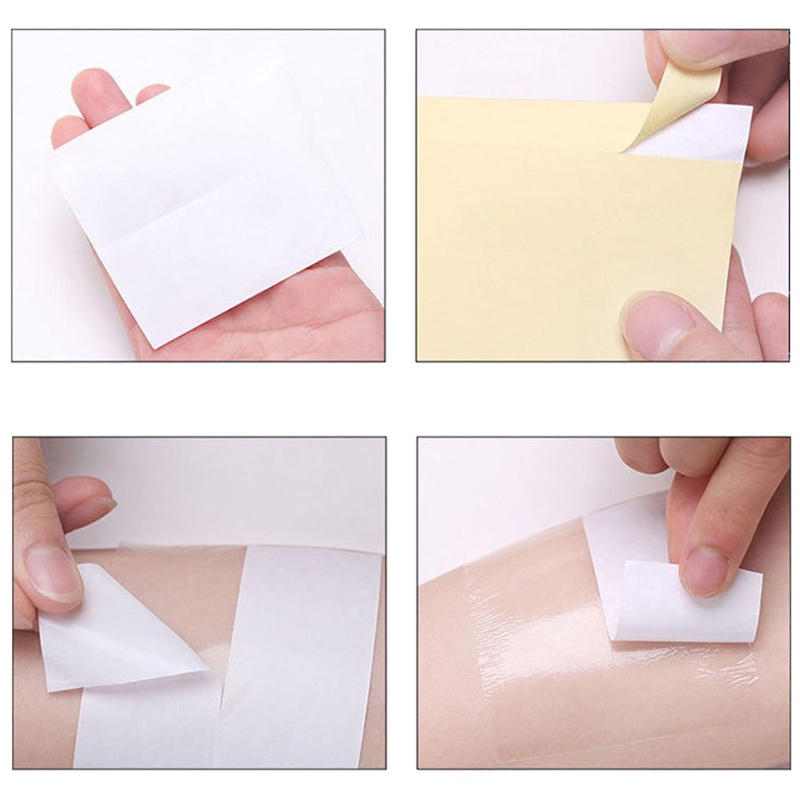[Hàng mới về] Set 20 miếng dán vùng da dưới cánh tay trong suốt chống mồ hôi dùng một lần tiện dụng