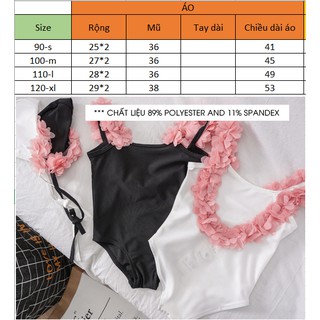 SET ĐỒ BƠI HOA BÈO CHO BÉ GÁI - OSB027