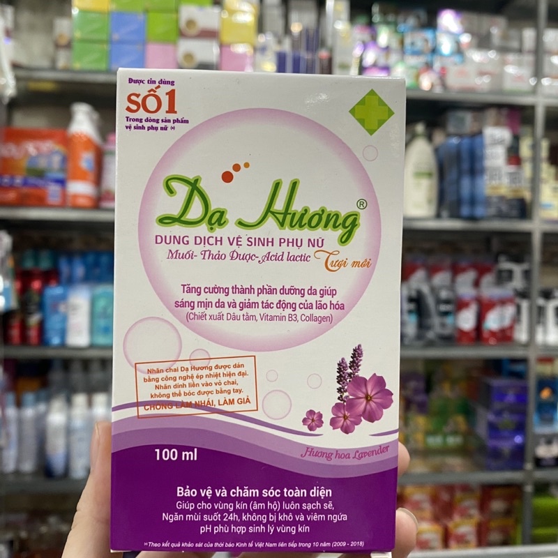 Dung dịch vệ sinh phụ nữ dạ hương Lavender 100ml