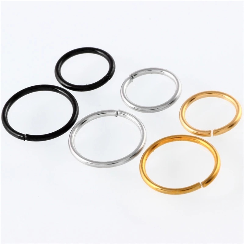 1 Khuyên Mũi 6/8/10mm Thép Không Gỉ Thời Trang Unisex
