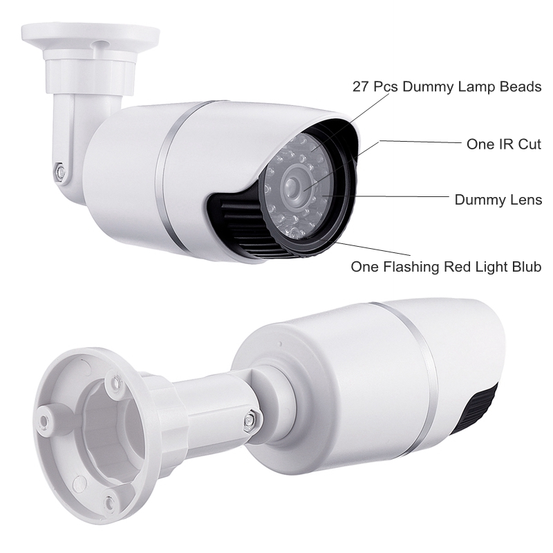 Camera an ninh giám sát CCTV và đèn LED