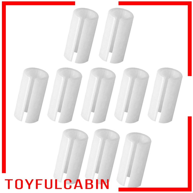 Set 10 Ống Bút Gốm 7mm Màu Đỏ Cho Thiết Bị Sợi Quang