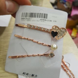 Sét 3 kẹp tóc Hàn Quốc