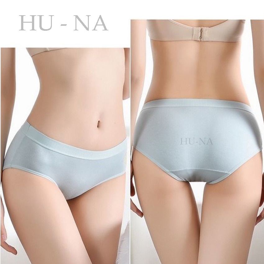 Quần Lót Nữ thun lạnh HUNA quần lót nữ Cotton KHÁNG KHUẨN mềm mại NH04