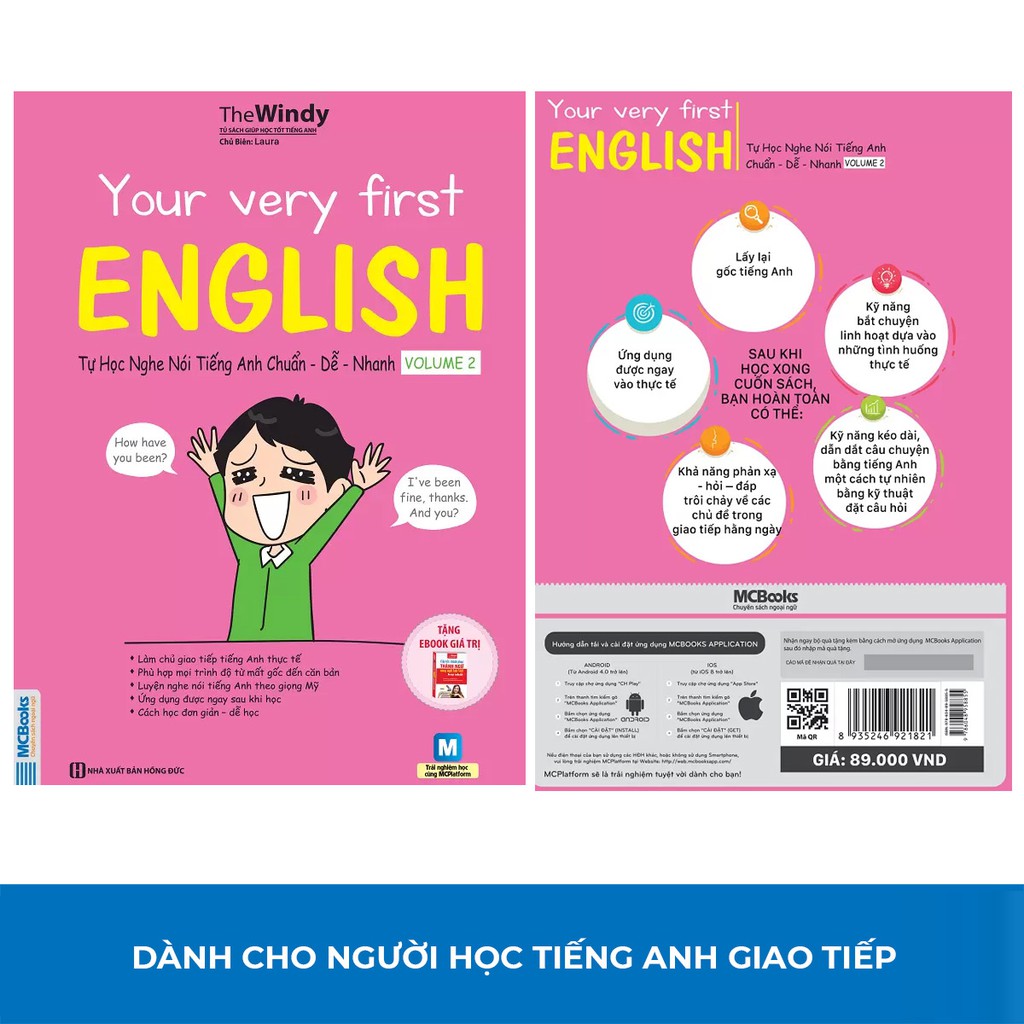 Sách - Your Very First English - Tự Học Nghe Nói Tiếng Anh Chuẩn Dễ Nhanh Volume 2