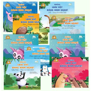 Sách - Amazing animals - Những loài vật đáng kinh ngạc! (Trọn bộ 10 cuốn)