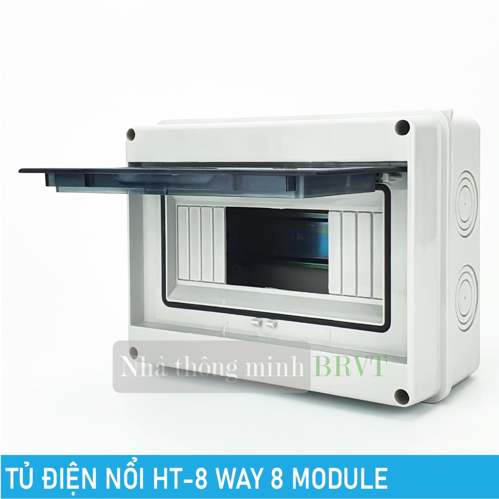 Tủ điện nhựa chống nước HT-5 WAY, HT-8 WAY, HT-12 WAY– Hộp điện lắp nổi