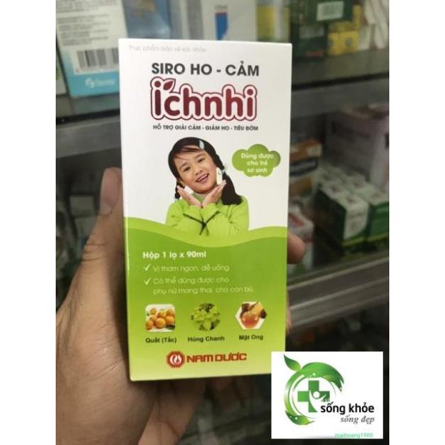 ( CHÍNH HÃNG) SIRO HO ÍCH NHI- hỗ trợ giảm ho