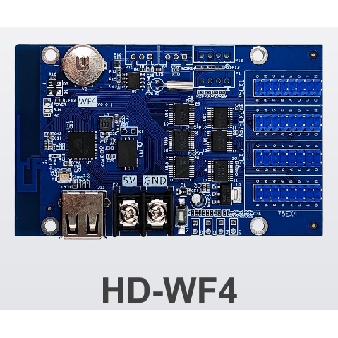 Card HD WF4 full màu 4 cổng (USB, Wifi)