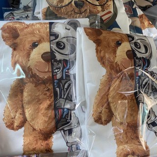Áo Thun Gấu Teddy Robot có bigsize vải thun cực chất