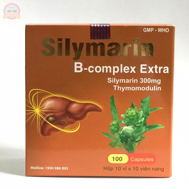 Viên Bổ Gan SILYMARIN B-complex Extra Hộp 100 viên