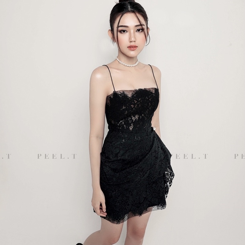 PEEL.T - Full Set - Áo Leila, váy Amity trắng đen đi chơi , dự tiệc, công sở