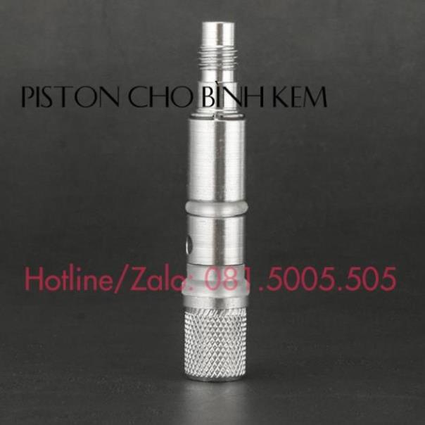 Phụ kiện bình xịt kem - Cream whipper như: vòi hoa tulip, nắp chặn viên gas, gioăng cao su, piston, ốc kết nối Pb337