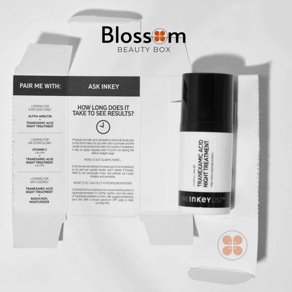 Serum dưỡng trắng da mờ thâm nám Tranexamic Acid + Vitamin C THE INKEY LIST
