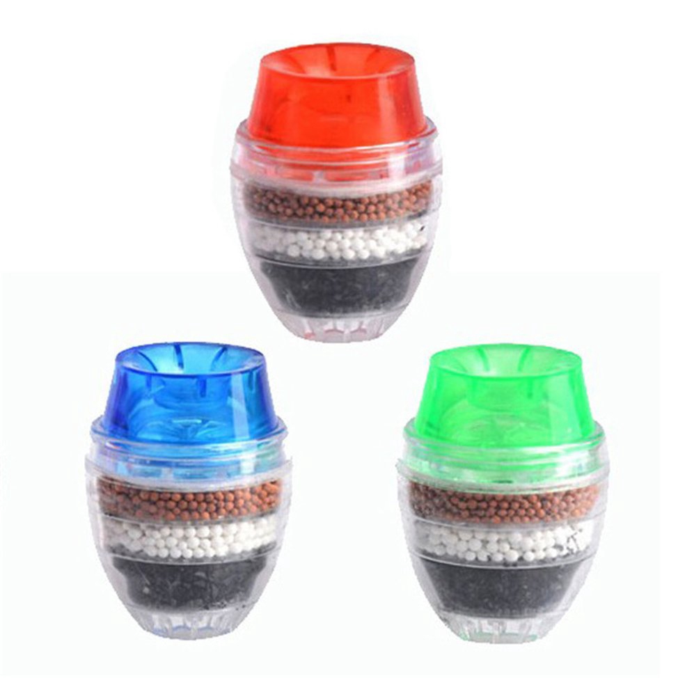 Đầu lọc nước bằng than hoạt tính nhiều lớp gắn trực tiếp cho vòi nước