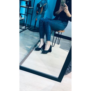Cao gót da lộn 5p