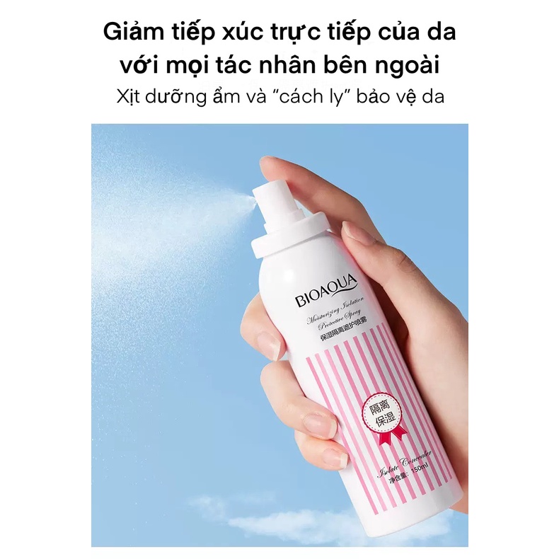 KEM CHỐNG NẮNG DẠNG XỊT BIOAQUA NHANH GỌN TIỆN LỢI CHỈ SỐ CHỐNG NẮNG CAO, PHÙ HỢP VỚI MỌI LOẠI DA Sambeauty