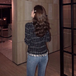 Order áo dạ tweed siêu đẹp và dày dặn