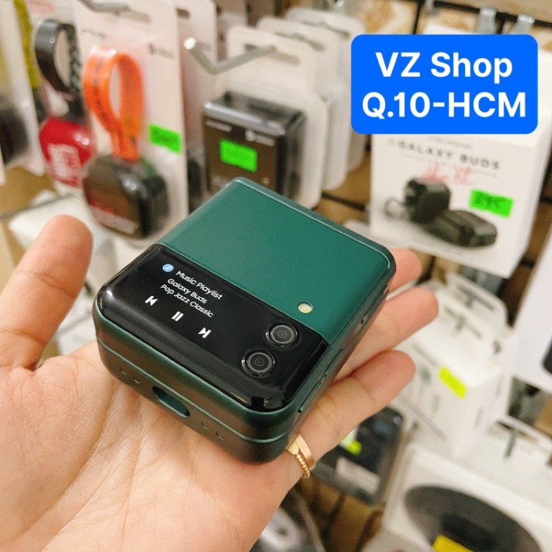 Chính hãng-Case buds/Ốp bảo vệ tai nghe Galaxy Buds 2 Pro/Buds 2/ Buds Live/ Buds Pro hình điện thoại Z Flip