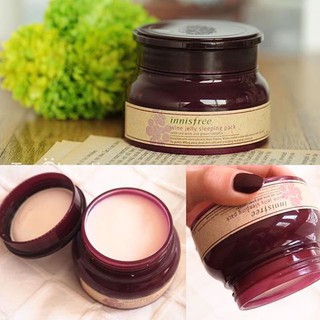 Mặt nạ ngủ rượu vang Innisfree Wine Jelly Sleeping Pack