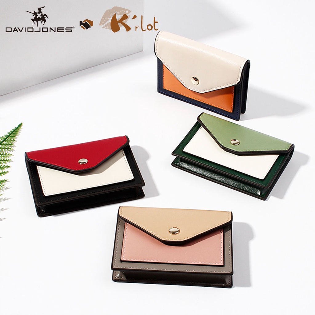 Ví Nhỏ Đựng Thẻ Kèm Móc Khóa In Hình David Jones Sub K 'Rlot Cho Nữ