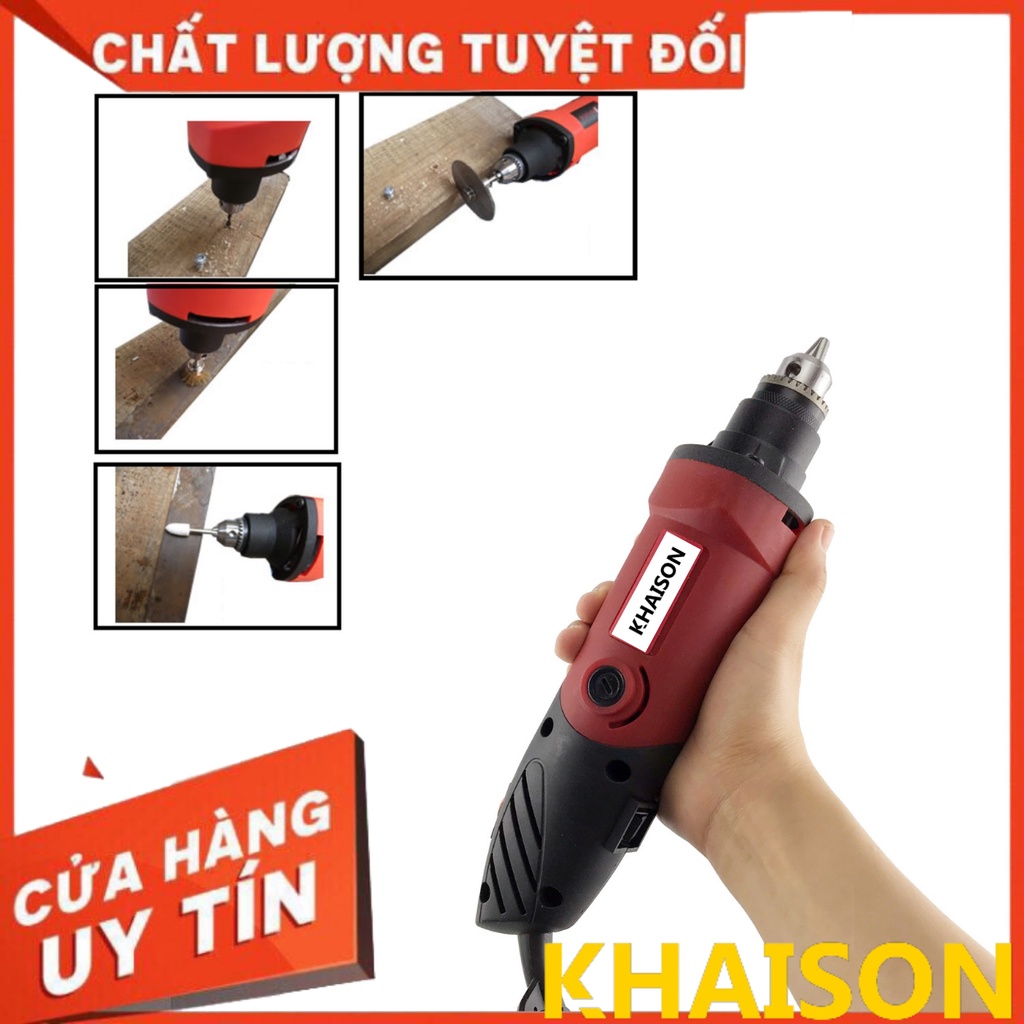 Máy mài khuôn mini cầm tay KHAISON nhỏ gọn