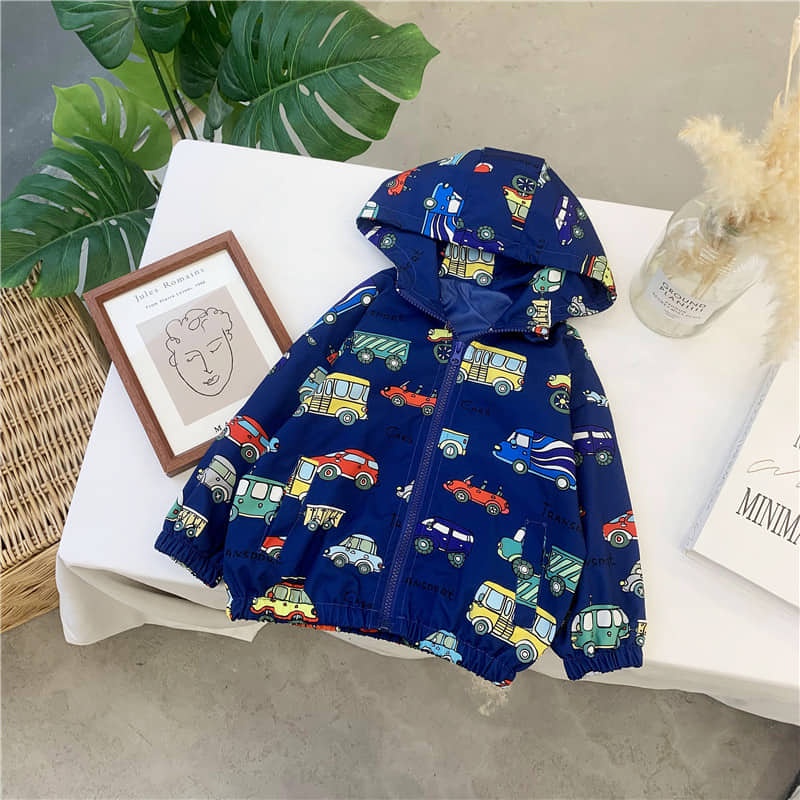 Áo khoác trẻ em áo gió lua form đại 110-150 cho bé