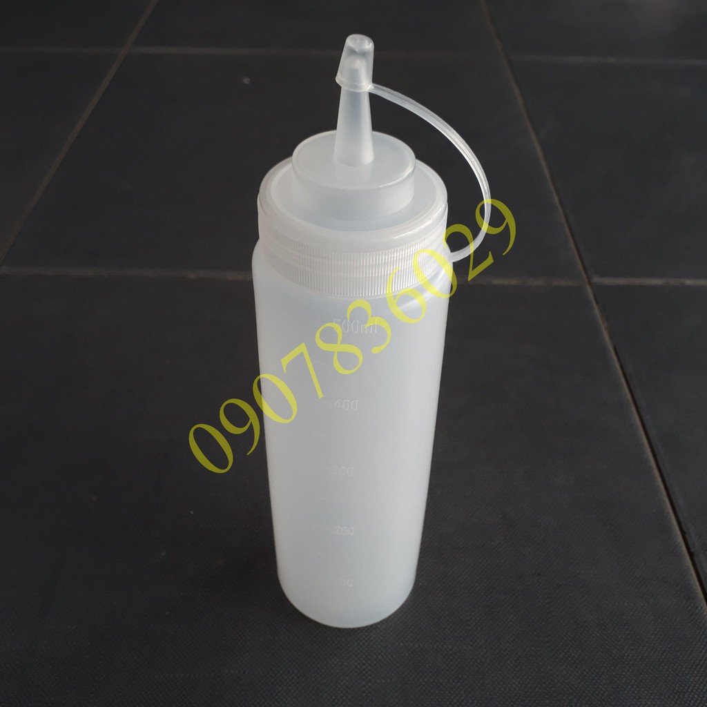 BÌNH NHỰA ĐỰNG NƯỚC SỐT 500ML, BÌNH ĐỰNG TƯƠNG, BÌNH SIRO, BÌNH NHỰA