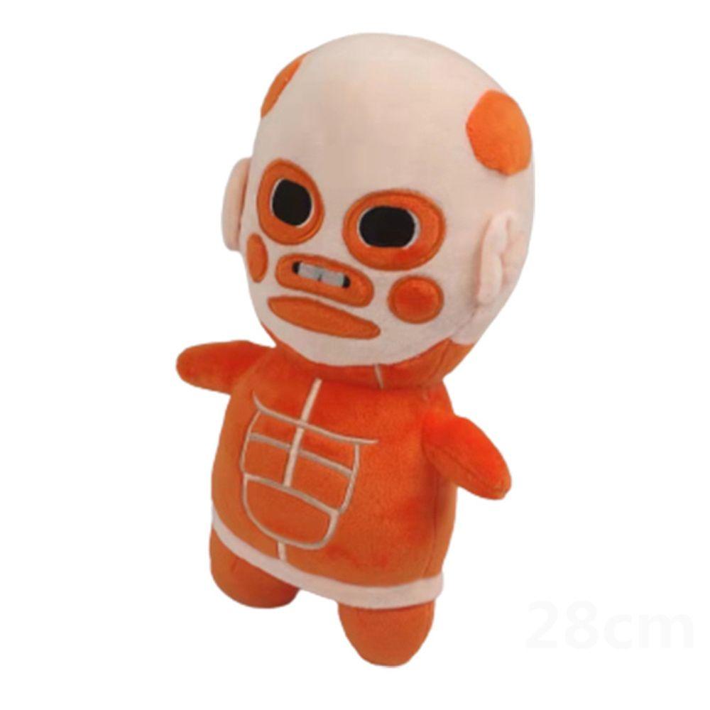 REBUY1 Đồ chơi nhồi bông Hình Nhân Vật Trong Phim Attack On Titan Mềm Mại 28cm