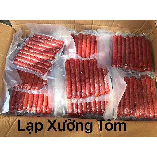Gói 500g  lạp xưởng tôm