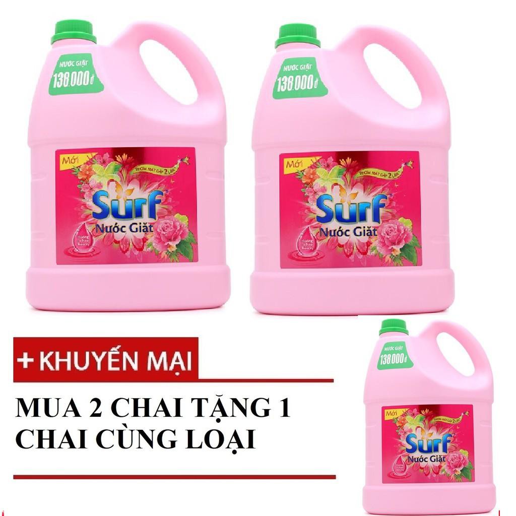 COMBO 3 CAN Surf Hồng siêu tiết kiệm dành cho gia đình 3.8LX3