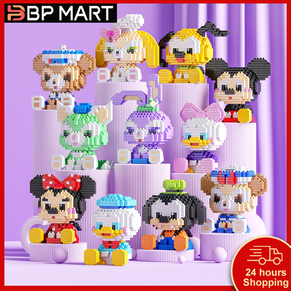 Đồ chơi lắp ráp BP MART mô hình nhân vật hoạt hình dễ thương tự lắp thủ công DIY cho trẻ