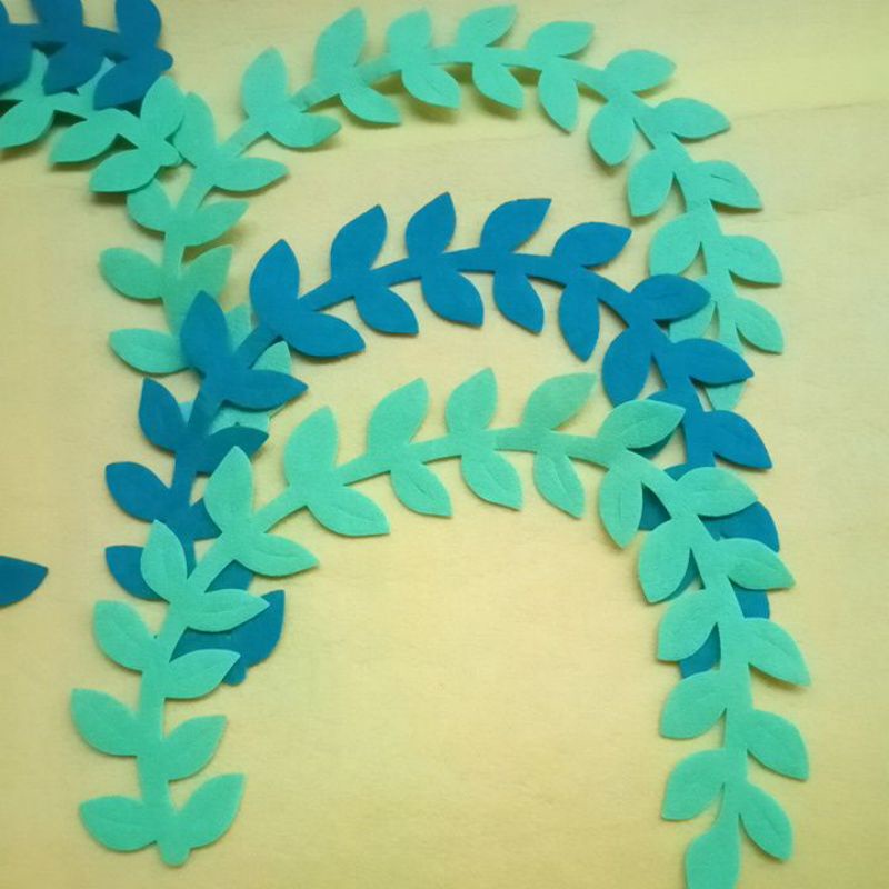 Dây lá vải nỉ 50cm