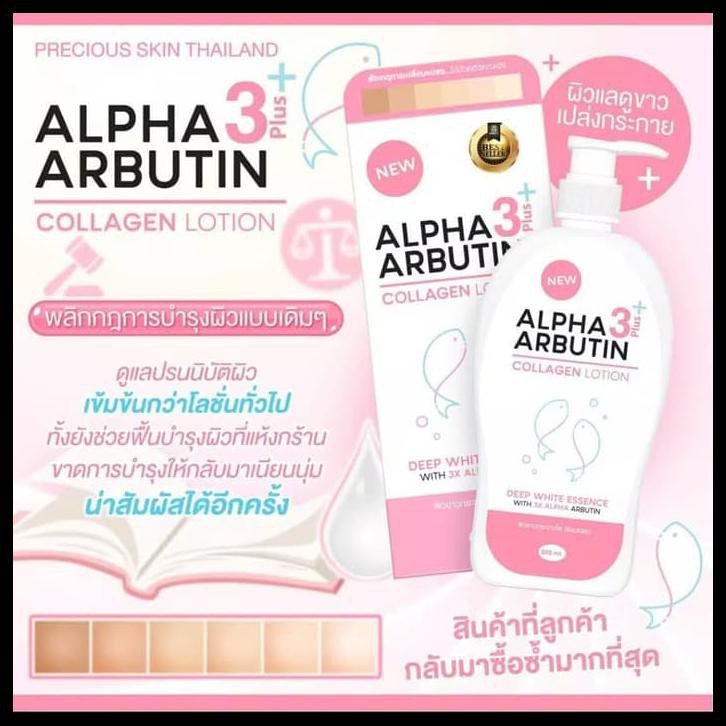 (Hàng Mới Về) Lotion Dưỡng Thể Alpha Arbutin 3 Plus + + + Collagen Làm Trắng Da