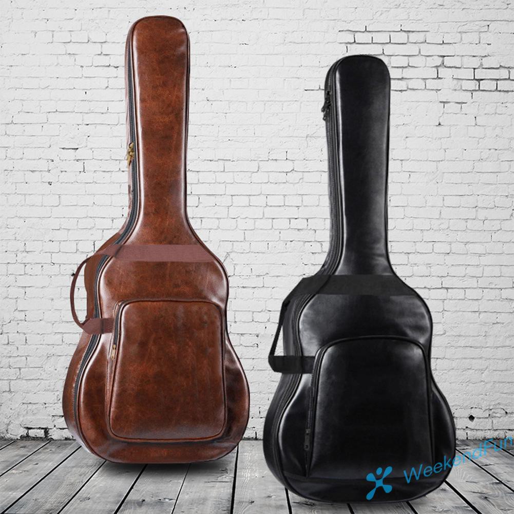 WE 41 inch Acoustic Folk Guitar Bag Portable Waterproof Guitar Case Cover