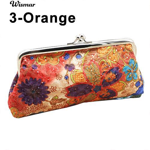 Ví nhỏ đựng tiền xu họa tiết hoa dễ thương cho nữ | BigBuy360 - bigbuy360.vn