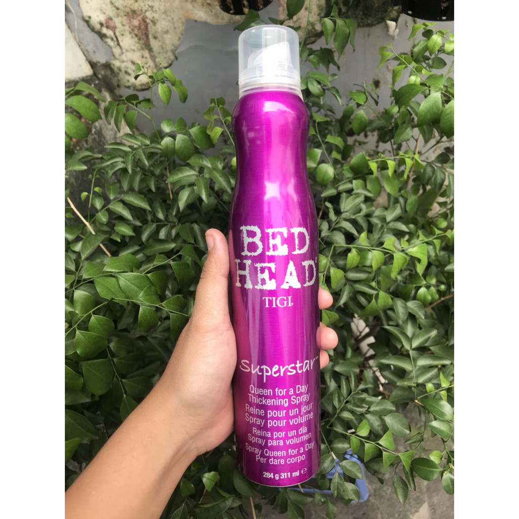 Xịt tạo phồng và làm dày tóc Tigi Bed Head Superstar Queen for a Day 311ml