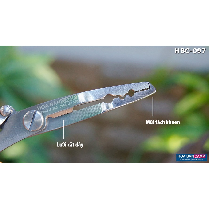 Kìm Tách Khoen Đa Năng HBC-097 | 17.5cm