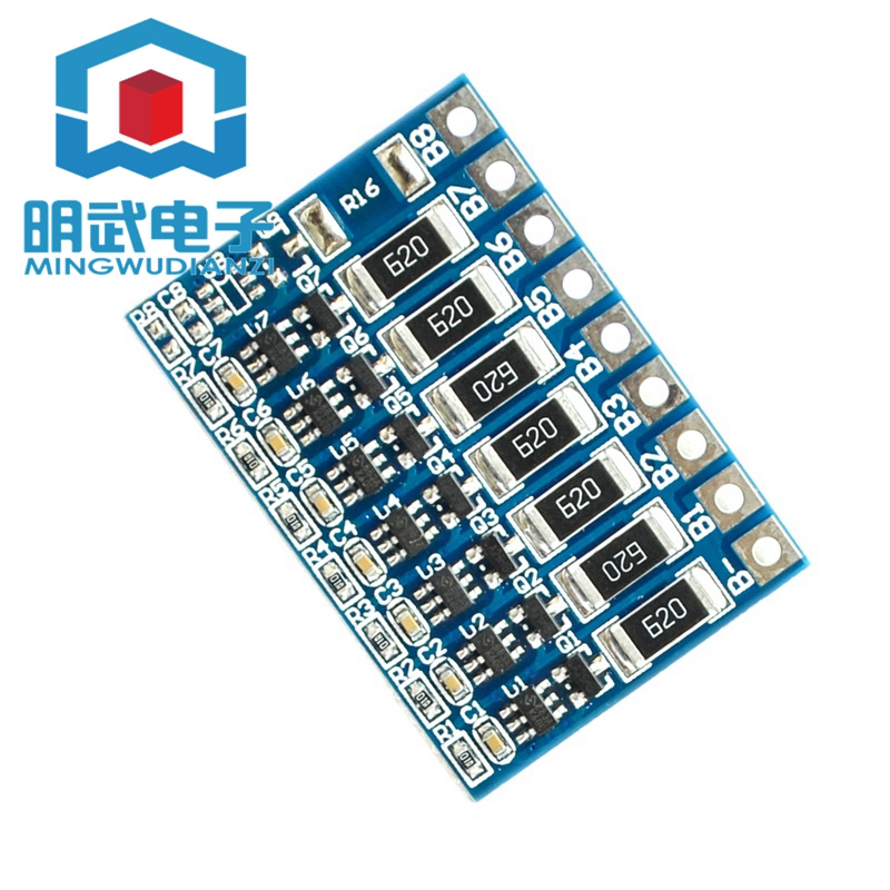 Bảng Mạch Cân Bằng Pin Lithium 18650  3 / 4 / 5 / 6 / 7 / 8 11.1~33.6V 8S